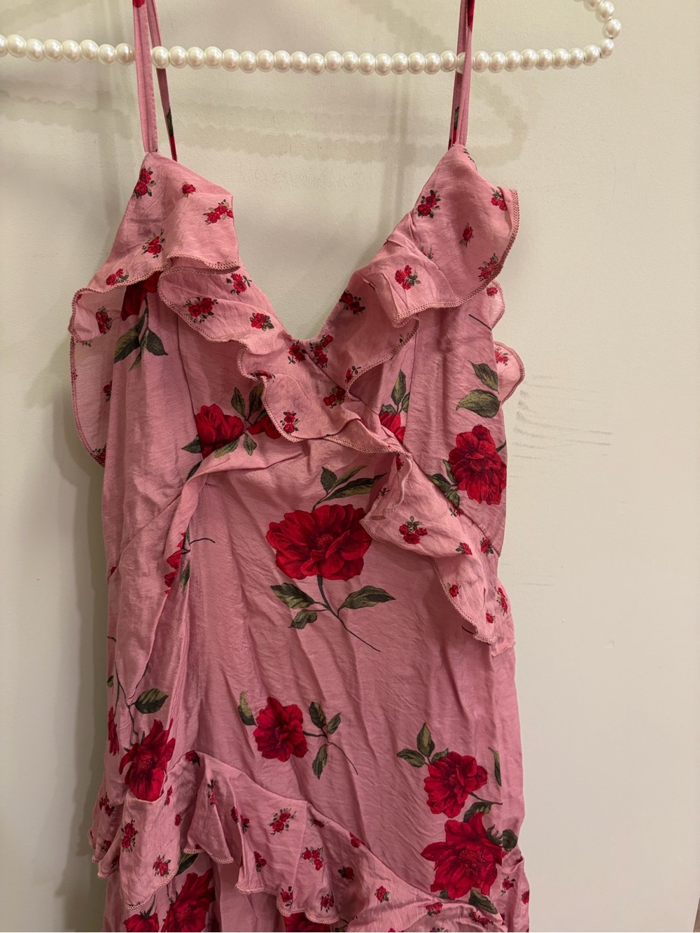 NWT pink Jessica Simpson dress with roses